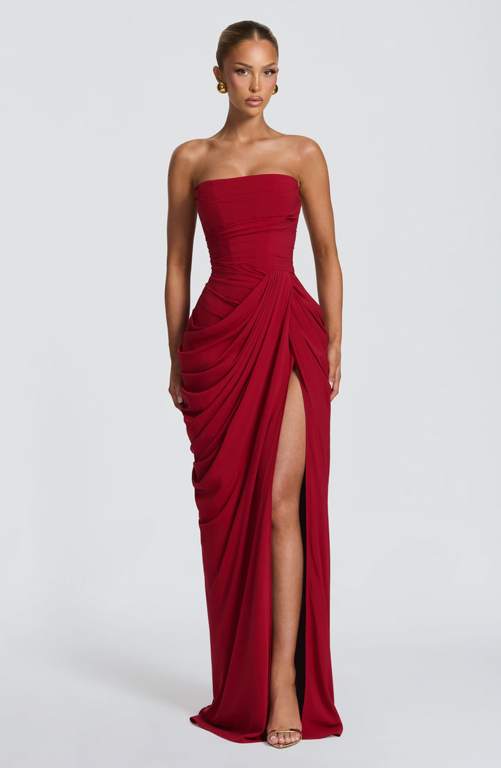 ANNA & CLAIRE BRISBANE | STRAPLESS MAXI DRESS FOR WOMEN
