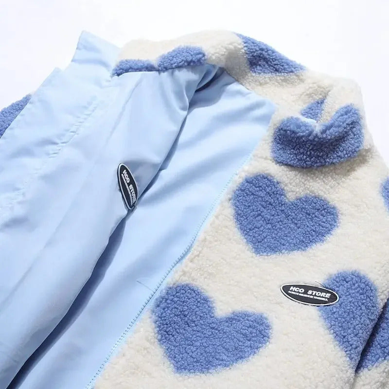 Amara | Reversible Heart-Detail Jacket