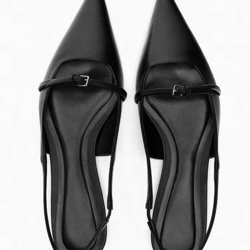 Elle™ Pointed Slingback Flats Sandals