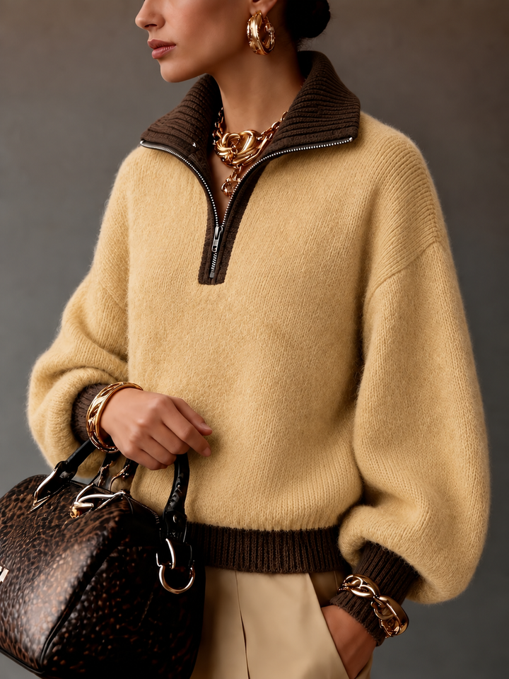 Freya Zip Pullover