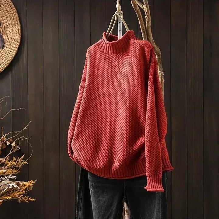 Barbara | Relaxed Textured Knit Sweater