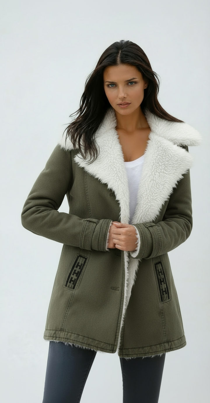 Amara | Wool Blend Winter Coat