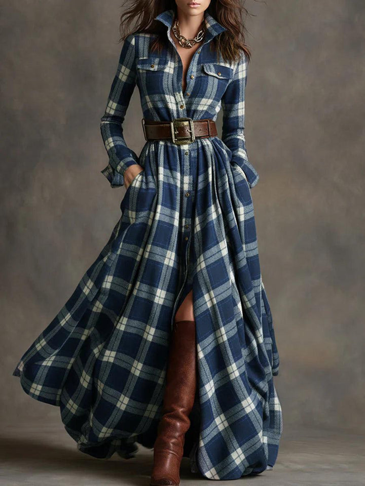 Scarlett™ | Belted Shirt Dress