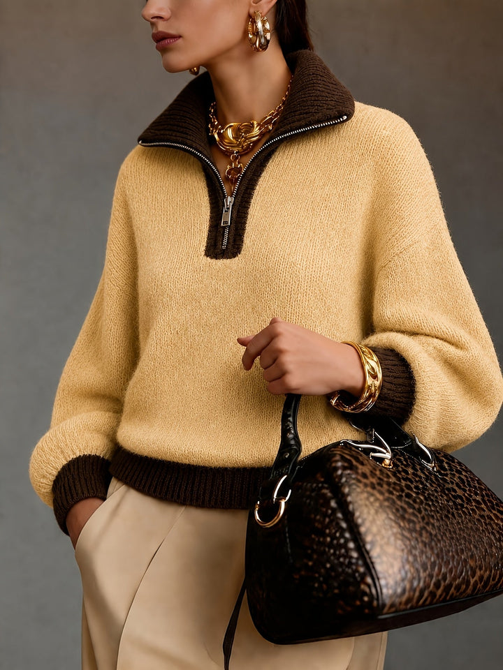 Freya Zip Pullover