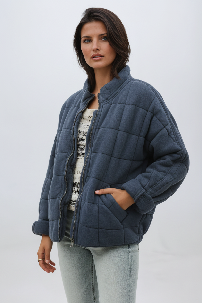 Juliette | Oversized Quilted Coat