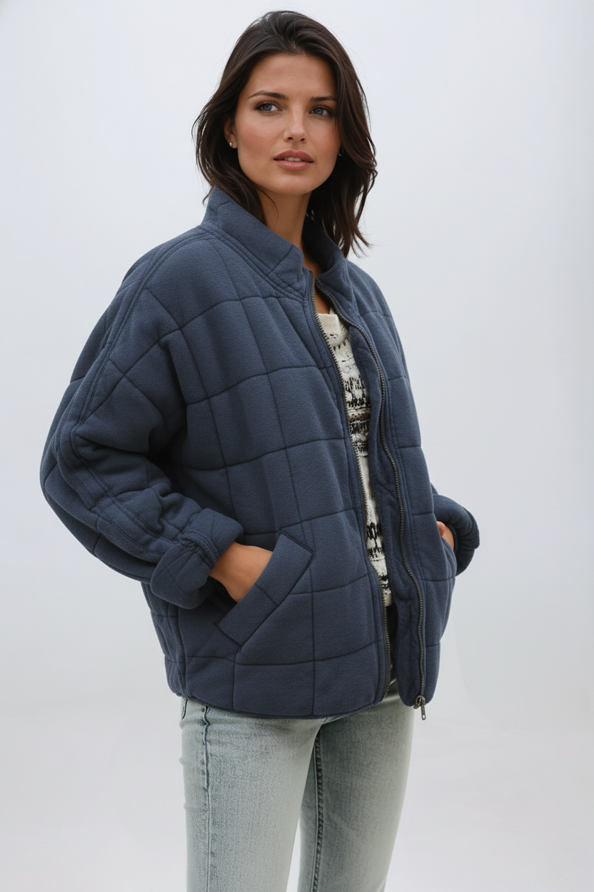 Juliette | Oversized Quilted Coat