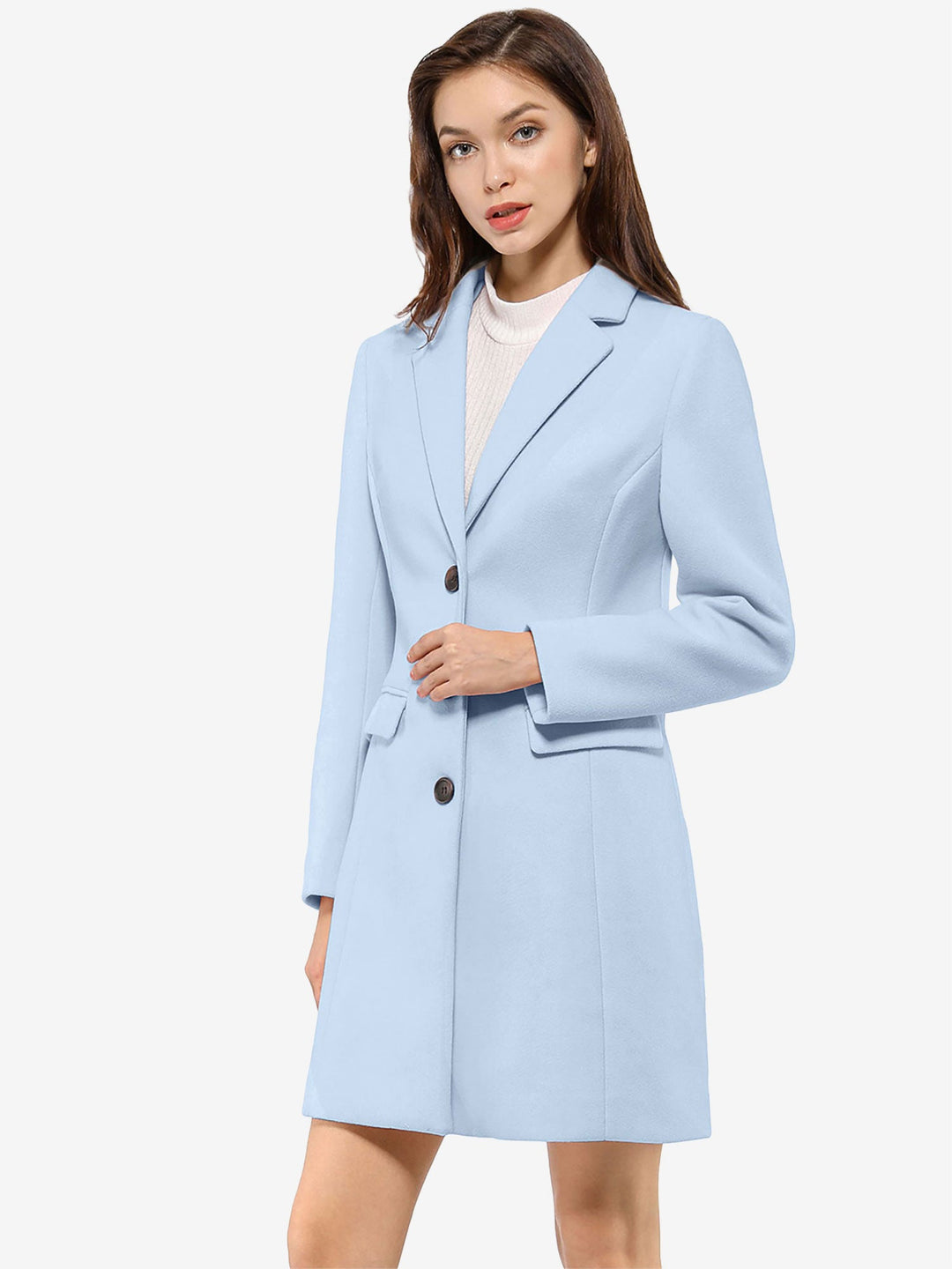 Marielle | Classic Wool Coat with Collar
