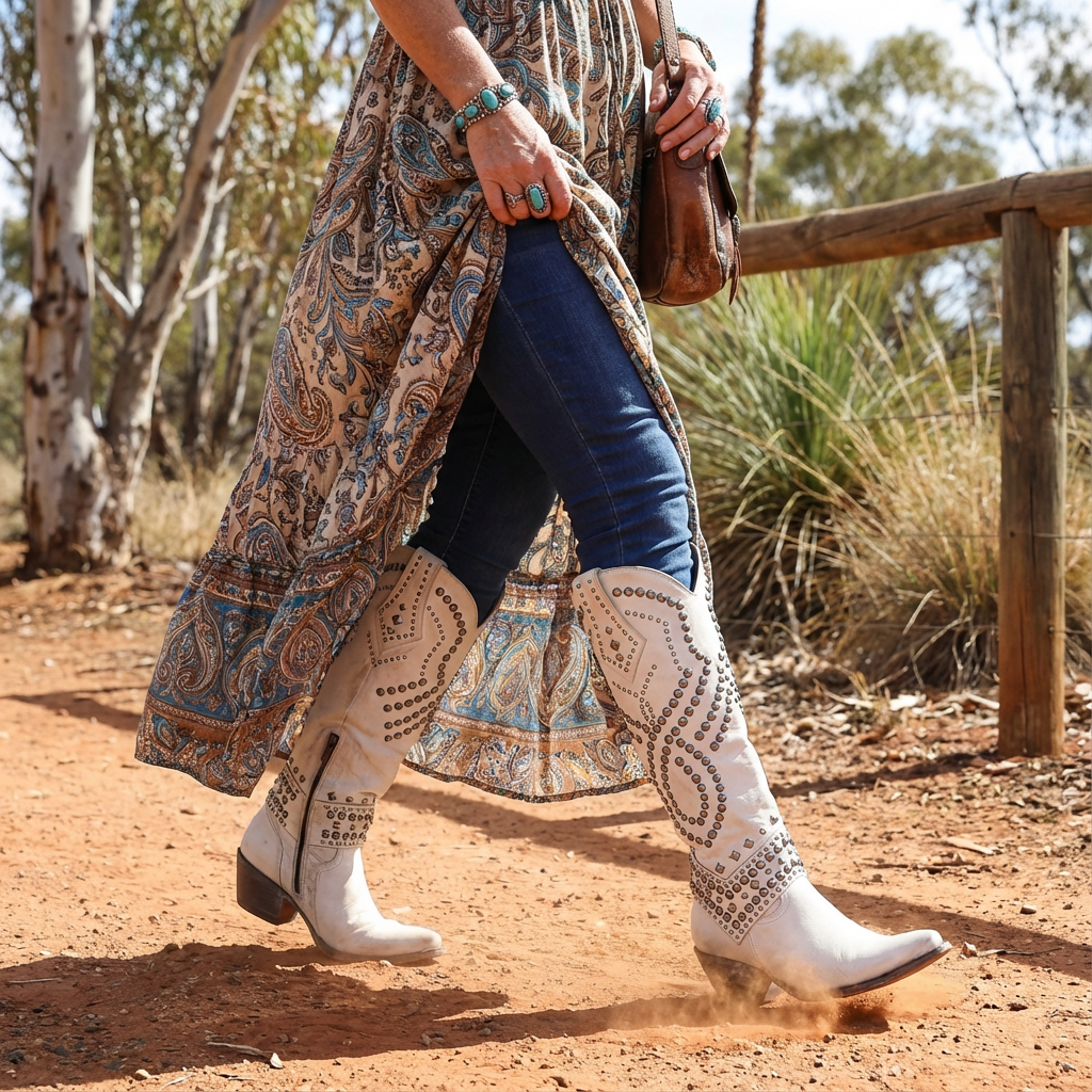 Monroe™ – Western Knee-High Boots