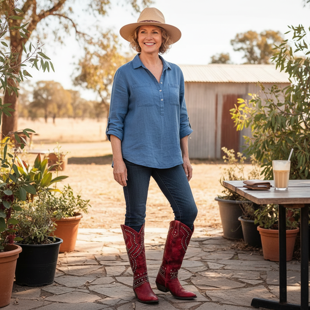 Monroe™ – Western Knee-High Boots