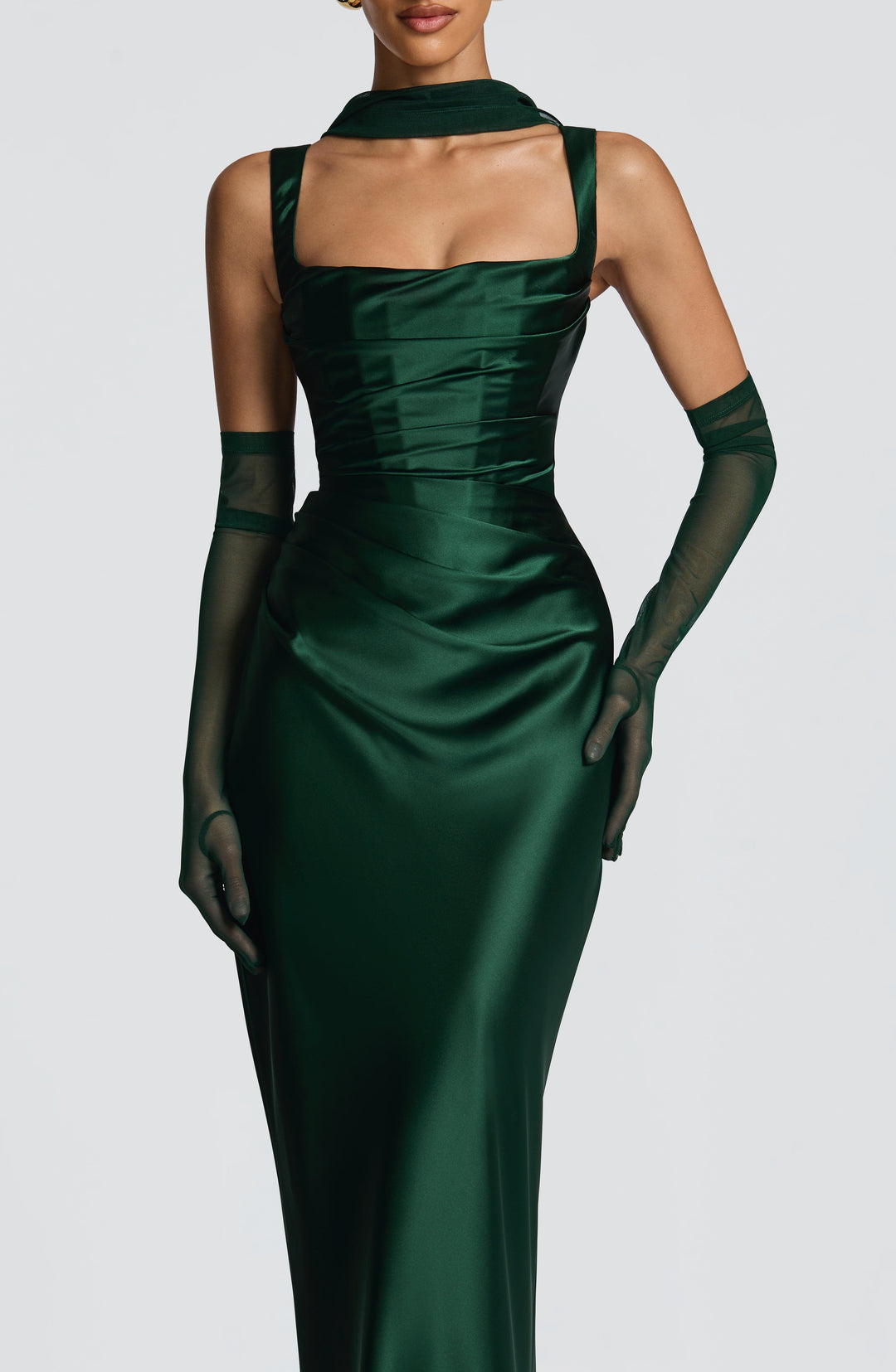 ANNA & CLAIRE BRISBANE | SQUARE NECK MAXI DRESS FOR WOMEN