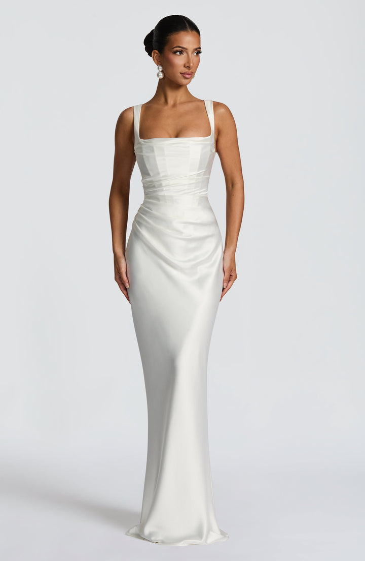 ANNA & CLAIRE BRISBANE | SQUARE NECK MAXI DRESS FOR WOMEN