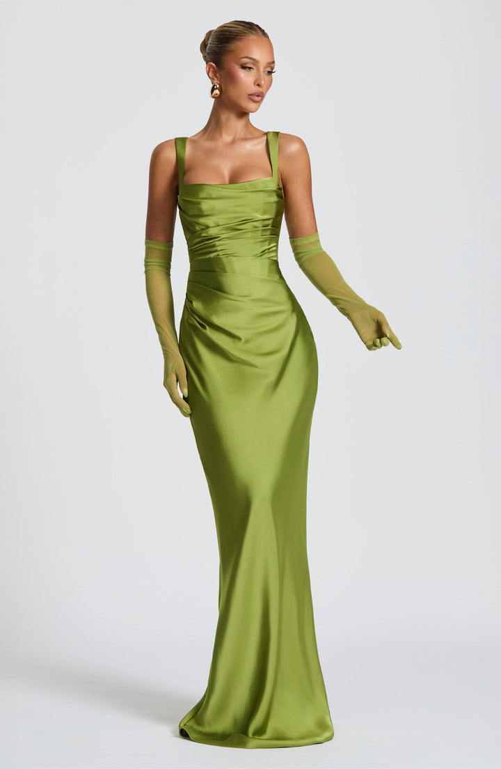 ANNA & CLAIRE BRISBANE | SQUARE NECK MAXI DRESS FOR WOMEN