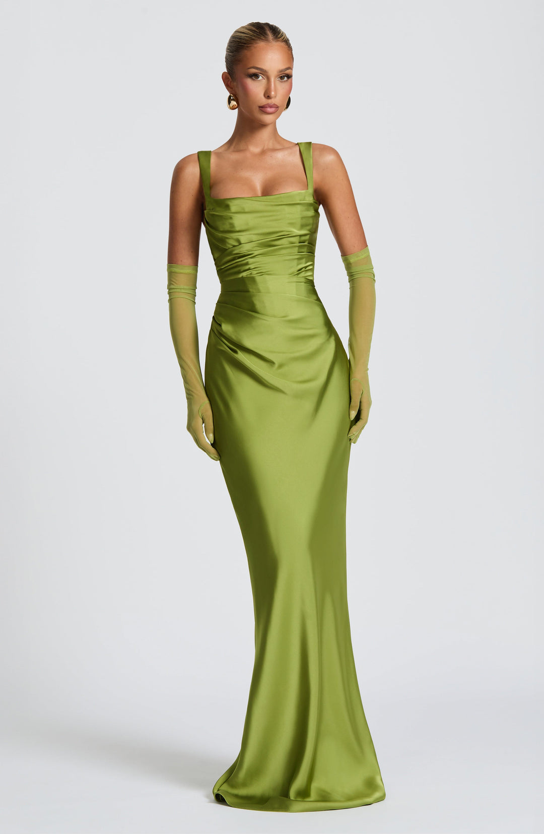 ANNA & CLAIRE BRISBANE | SQUARE NECK MAXI DRESS FOR WOMEN