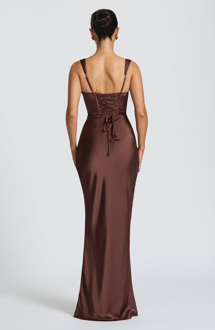 ANNA & CLAIRE BRISBANE | SQUARE NECK MAXI DRESS FOR WOMEN