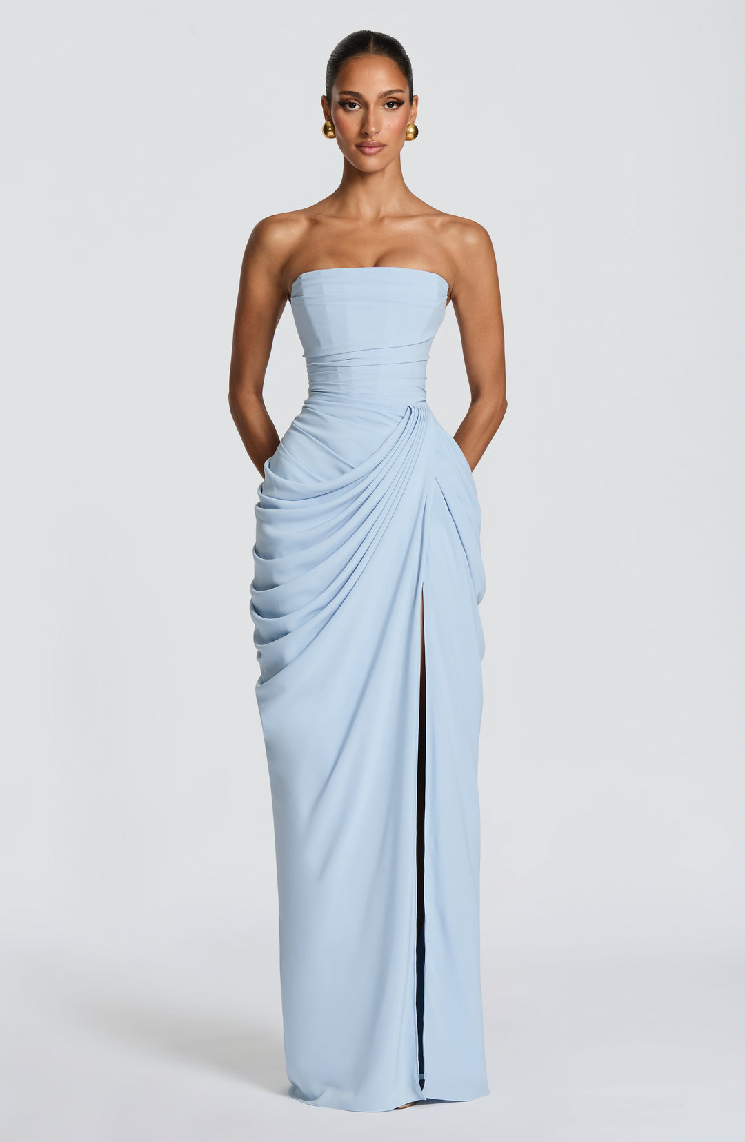 ANNA & CLAIRE BRISBANE | STRAPLESS MAXI DRESS FOR WOMEN