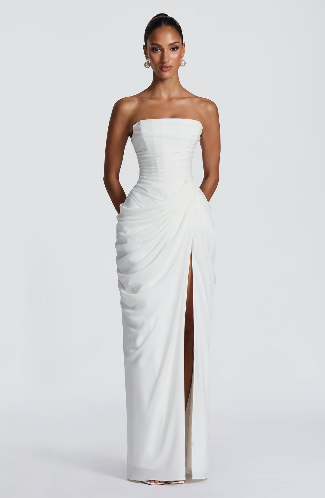 ANNA & CLAIRE BRISBANE | STRAPLESS MAXI DRESS FOR WOMEN