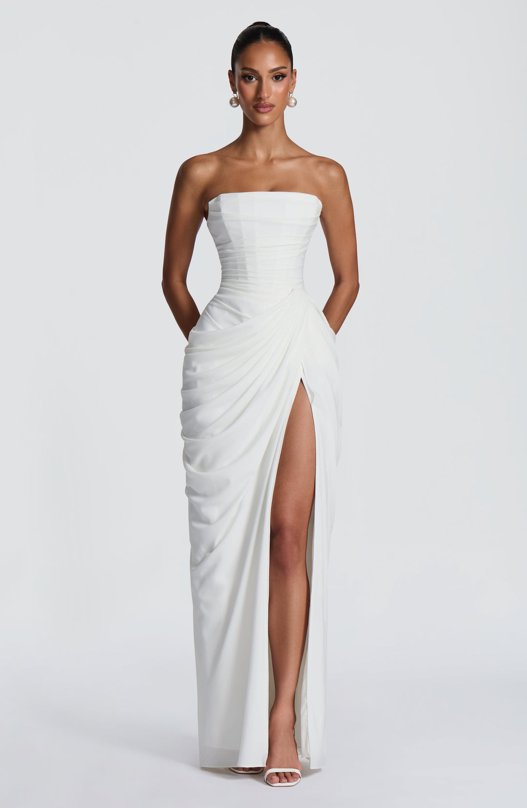 ANNA & CLAIRE BRISBANE | STRAPLESS MAXI DRESS FOR WOMEN