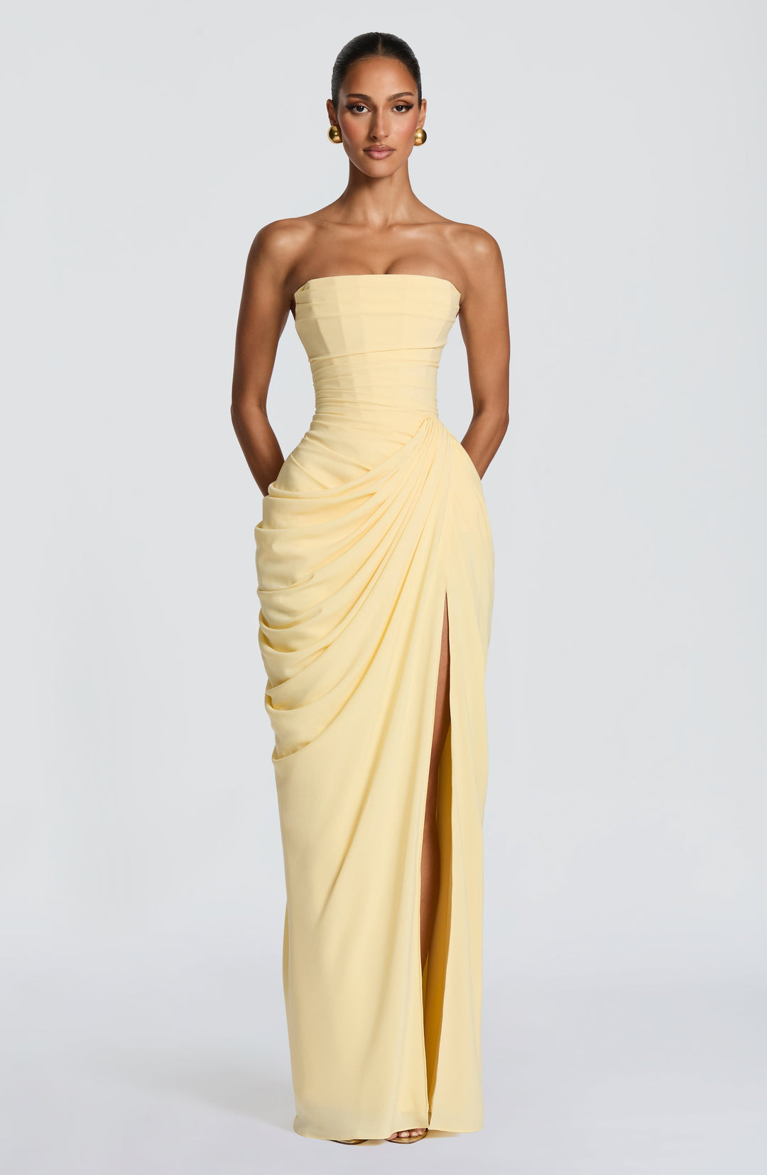 ANNA & CLAIRE BRISBANE | STRAPLESS MAXI DRESS FOR WOMEN