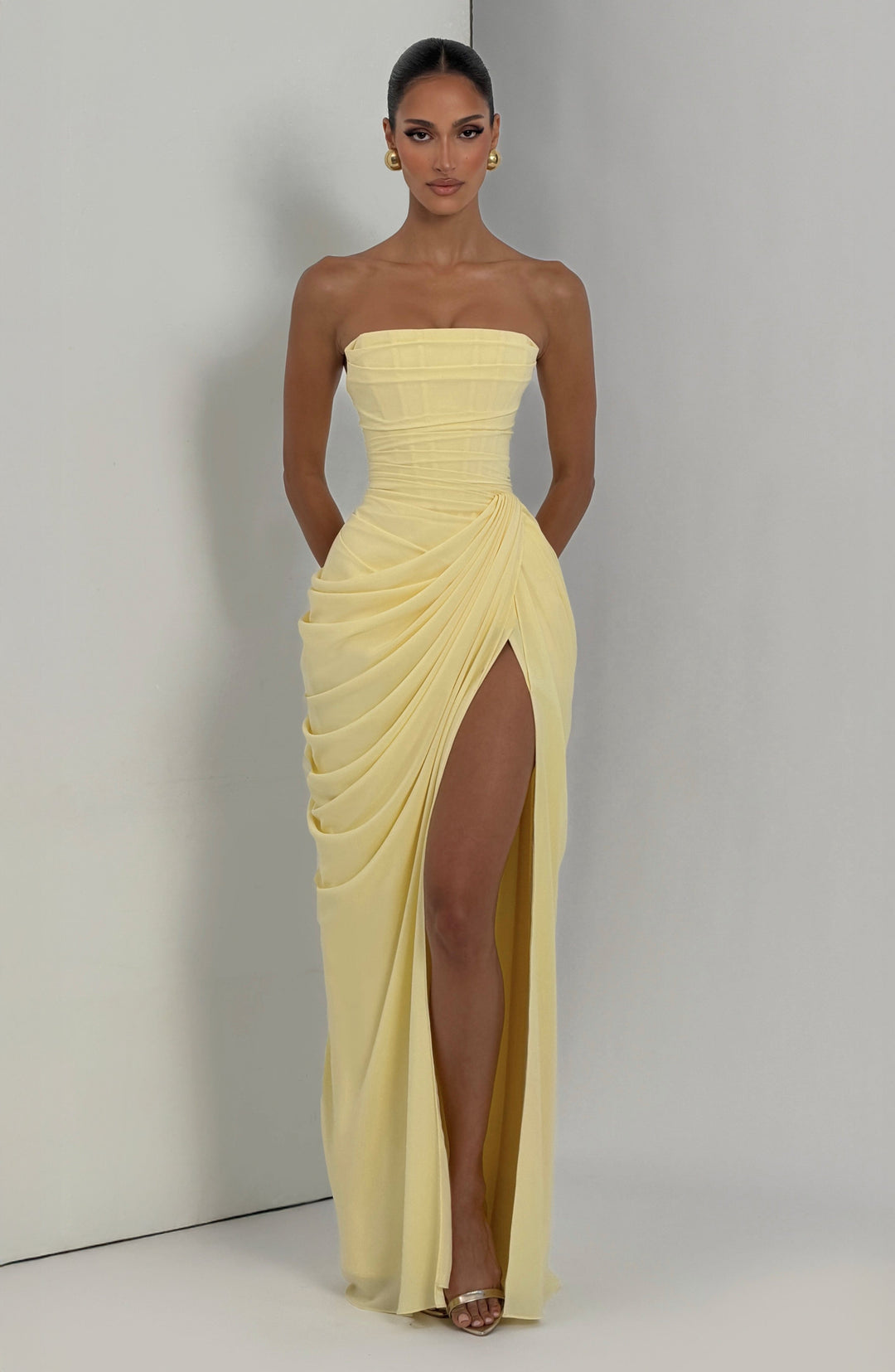 ANNA & CLAIRE BRISBANE | STRAPLESS MAXI DRESS FOR WOMEN