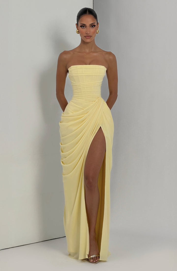ANNA & CLAIRE BRISBANE | STRAPLESS MAXI DRESS FOR WOMEN