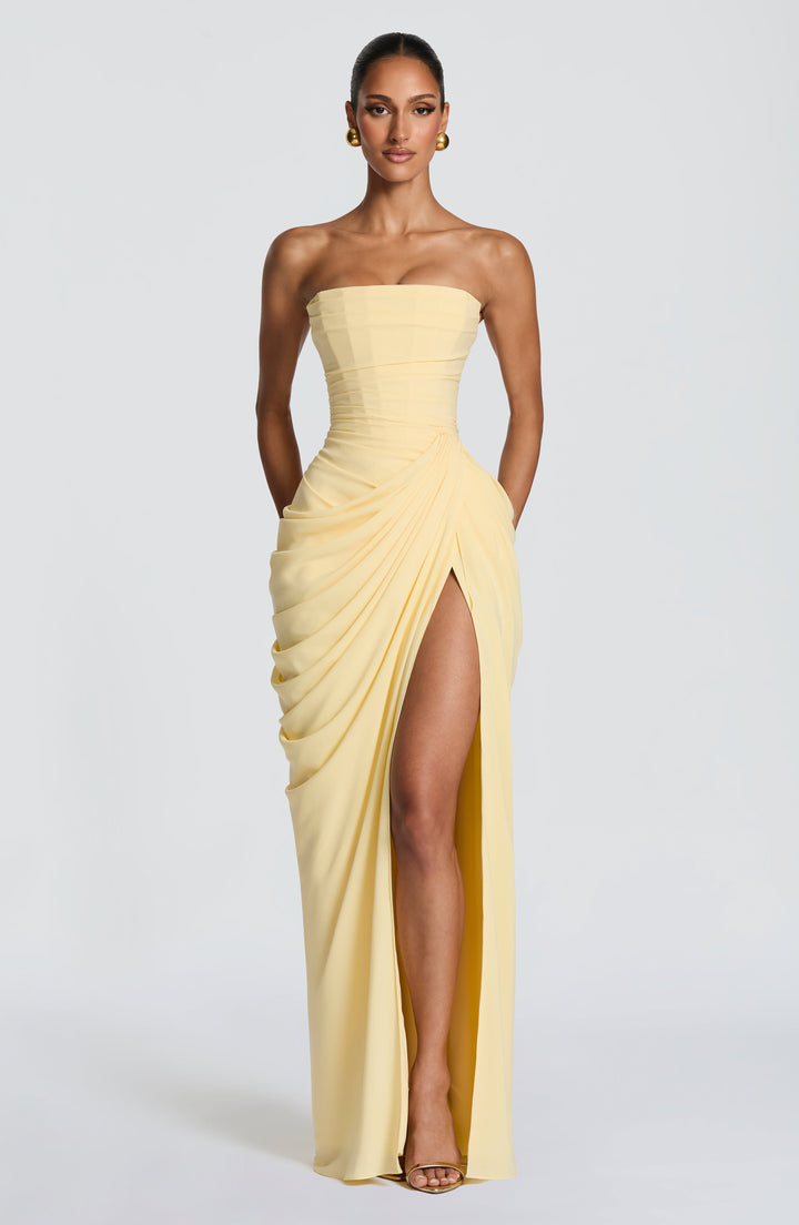 ANNA & CLAIRE BRISBANE | STRAPLESS MAXI DRESS FOR WOMEN