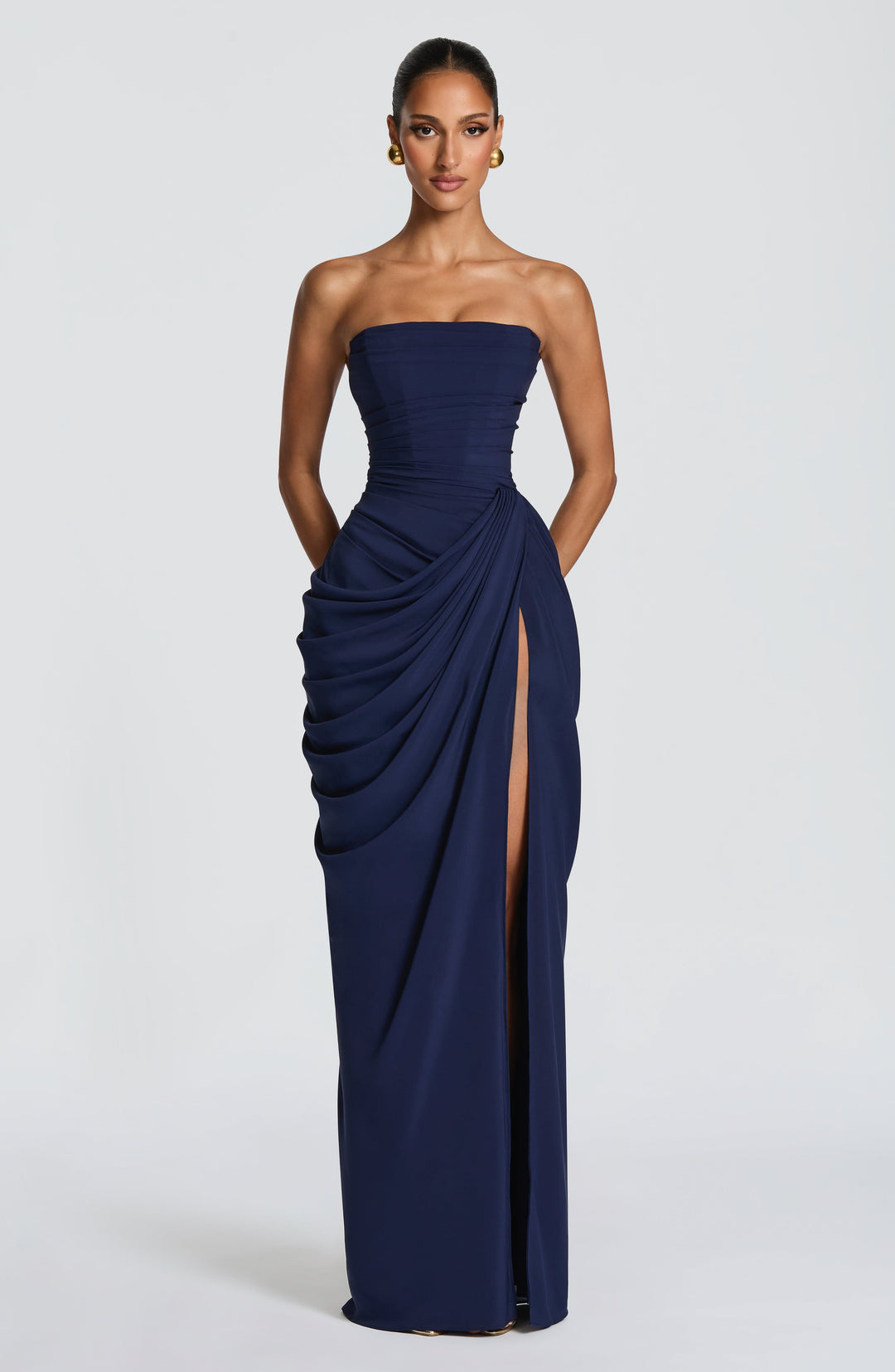 ANNA & CLAIRE BRISBANE | STRAPLESS MAXI DRESS FOR WOMEN