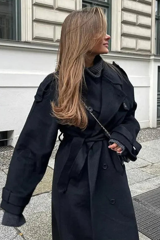 Evelyn | Oversized Trench Coat