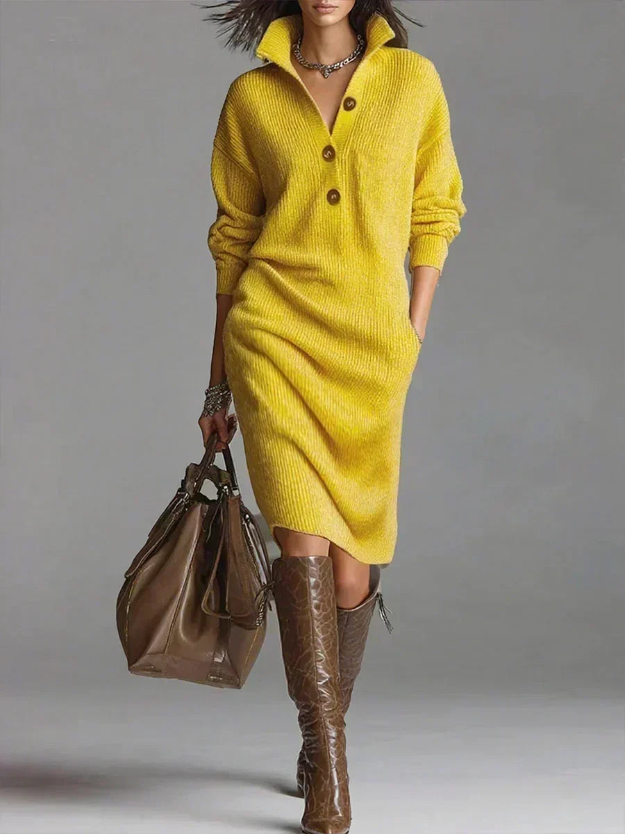 Judi - Chic Sweater Dress