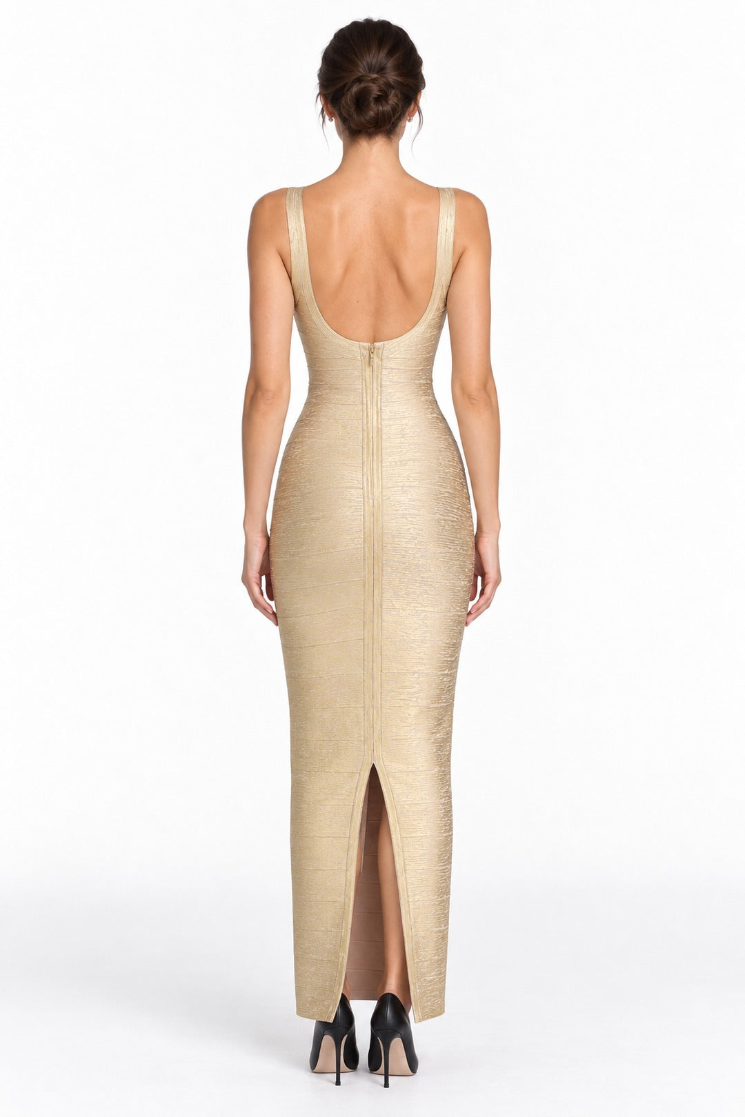 Ambrine · The Sculpting Bandage Maxi Dress