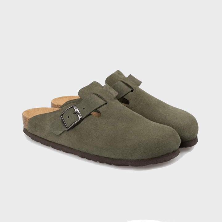 Clogg's™ Suede Slip-On Comfort