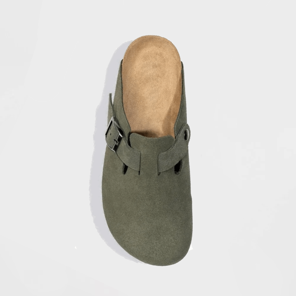 Clogg's™ Suede Slip-On Comfort