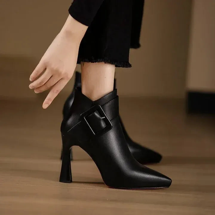 Aveline™ Buckle Heel Boots