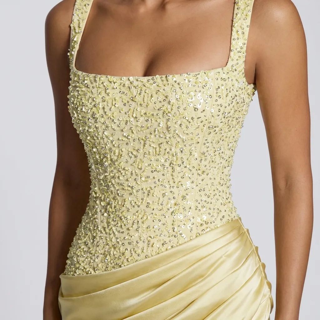 Solange — The Embellished Corset Gown