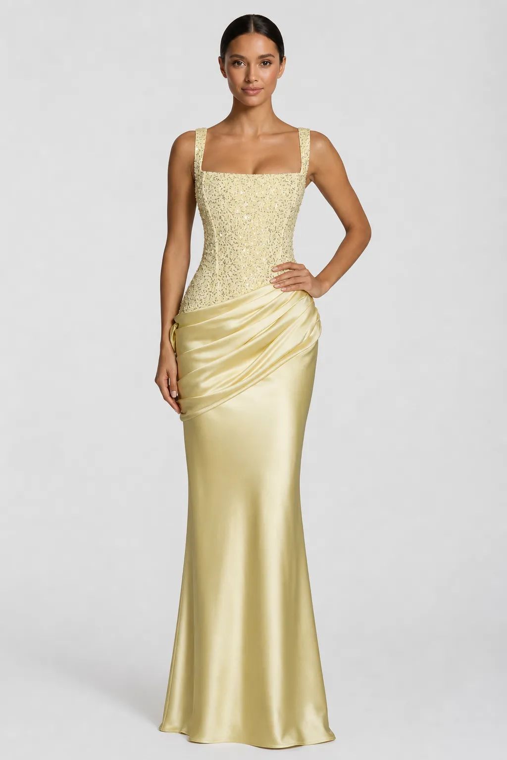 Solange — The Embellished Corset Gown