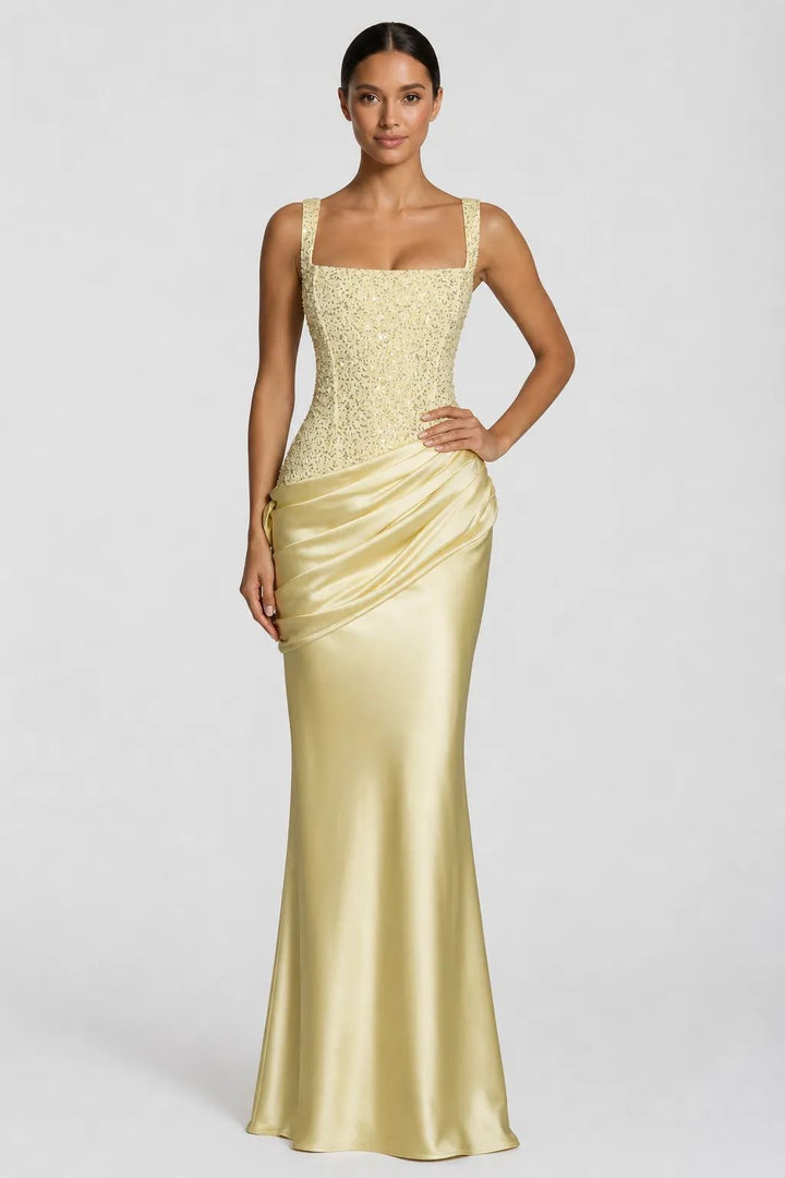 Solange — The Embellished Corset Gown