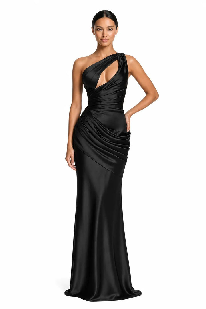Velara — The One-Shoulder Sculpting Gown