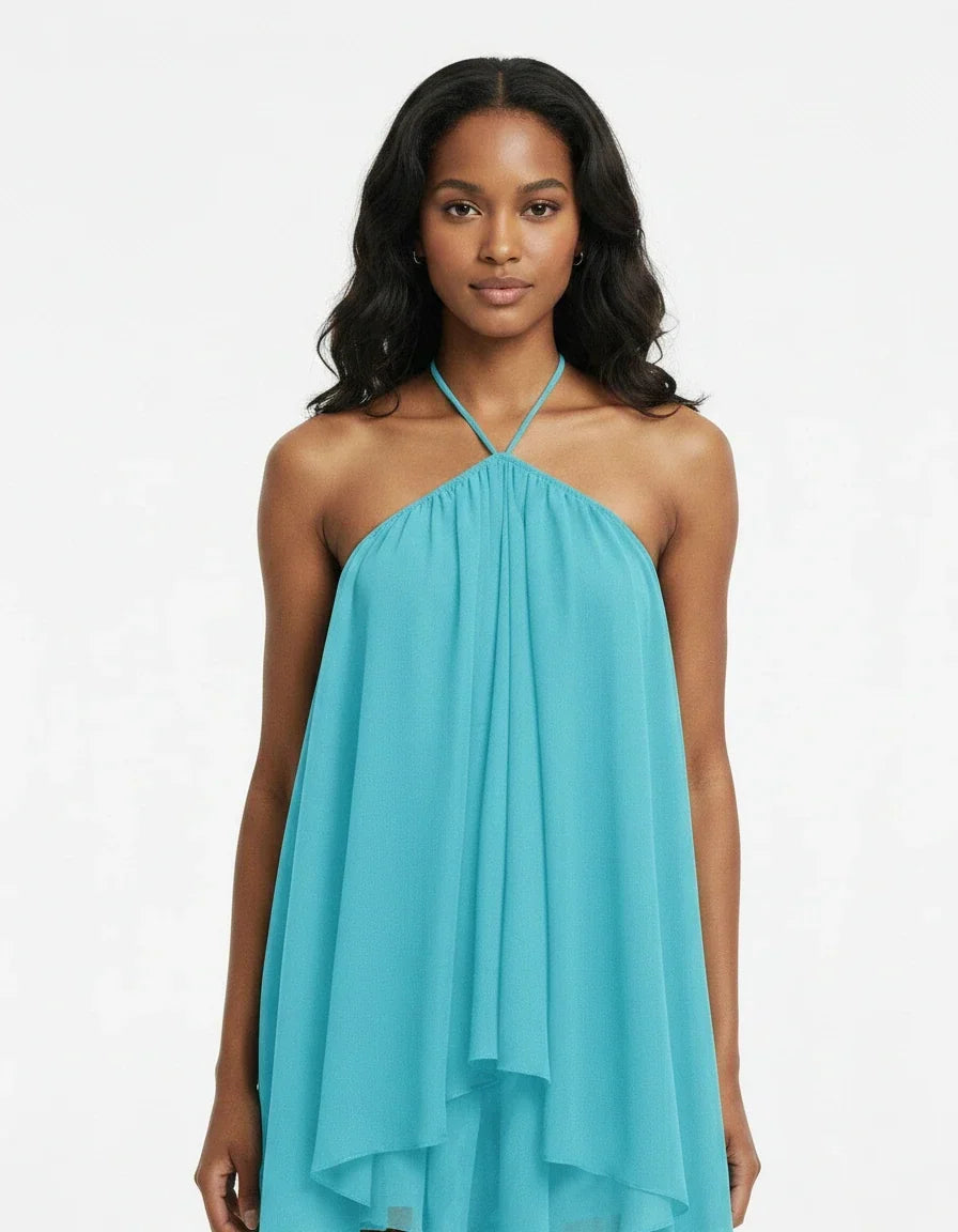 Alizée — The Airy Ruffle Mini Dress