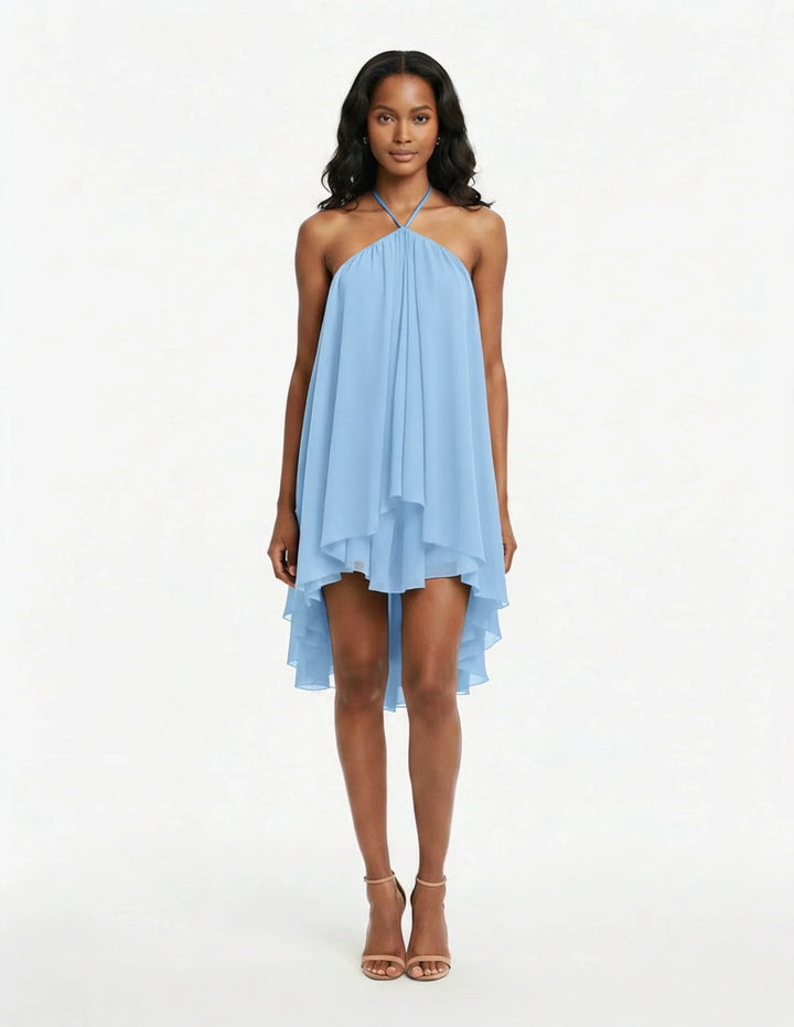 Alizée — The Airy Ruffle Mini Dress