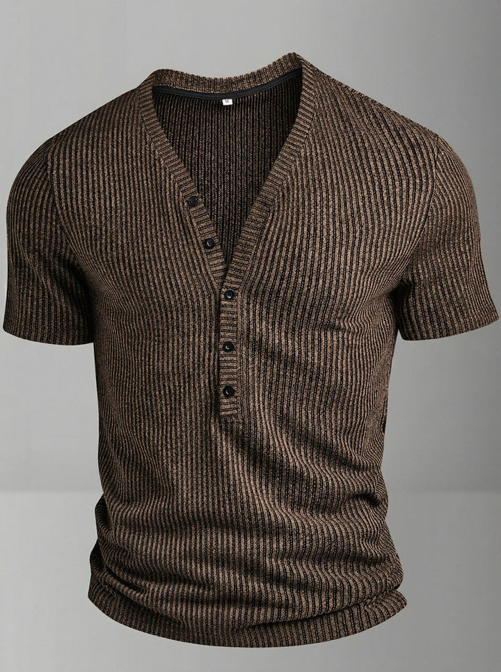 Enzo Button Knit
