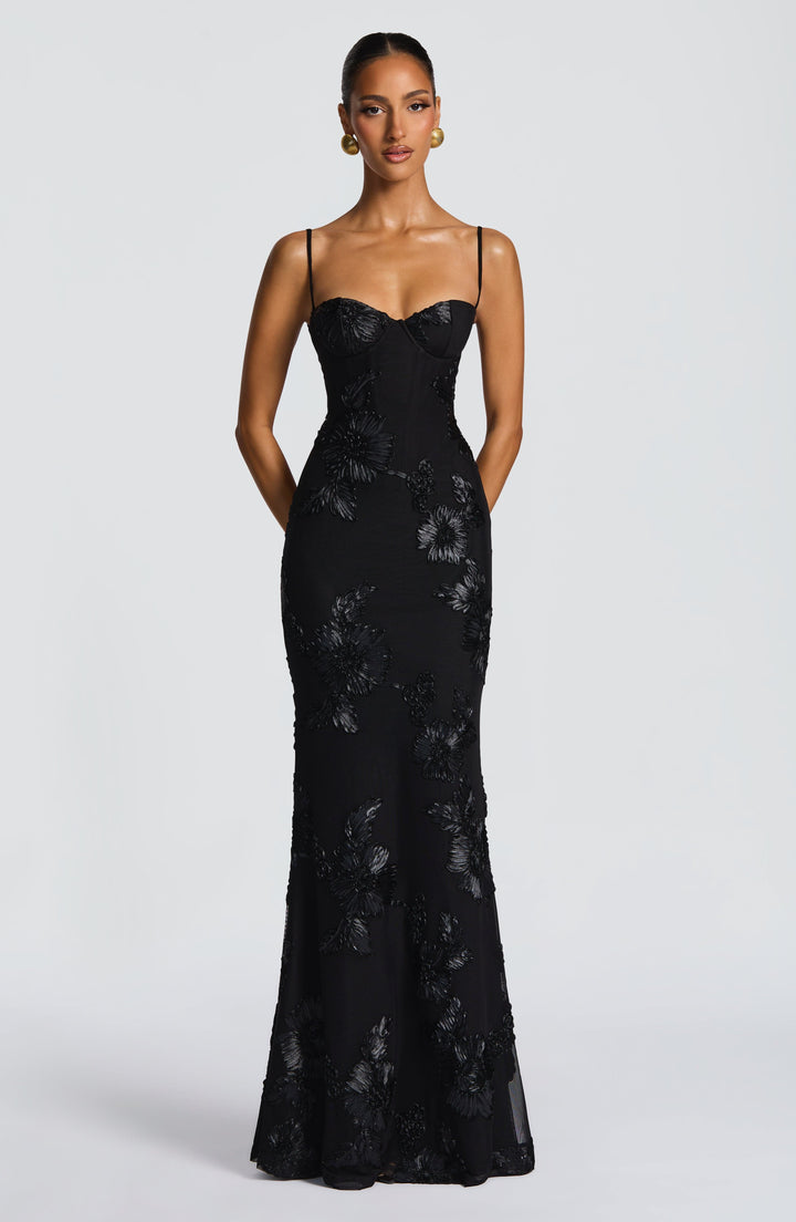 ANNA & CLAIRE BRISBANE | OPEN BACK MAXI DRESS FOR WOMEN
