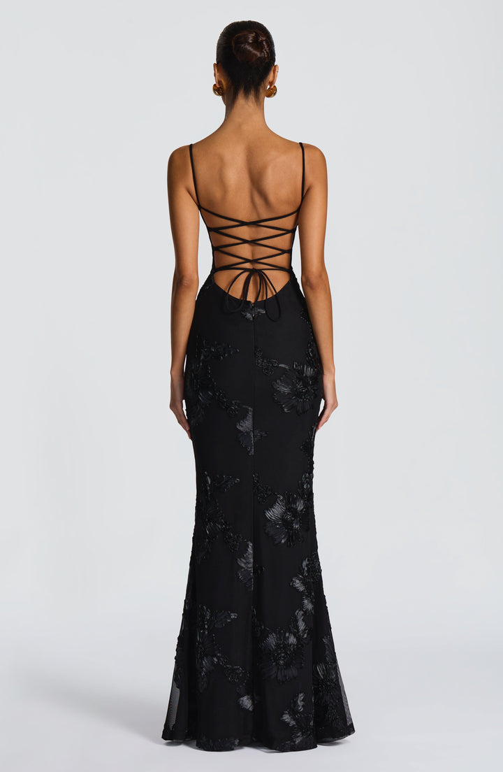 ANNA & CLAIRE BRISBANE | OPEN BACK MAXI DRESS FOR WOMEN