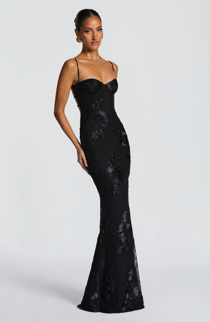 ANNA & CLAIRE BRISBANE | OPEN BACK MAXI DRESS FOR WOMEN