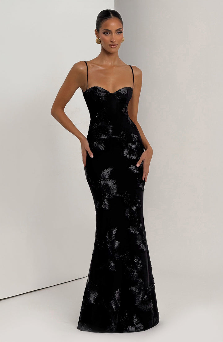 ANNA & CLAIRE BRISBANE | OPEN BACK MAXI DRESS FOR WOMEN