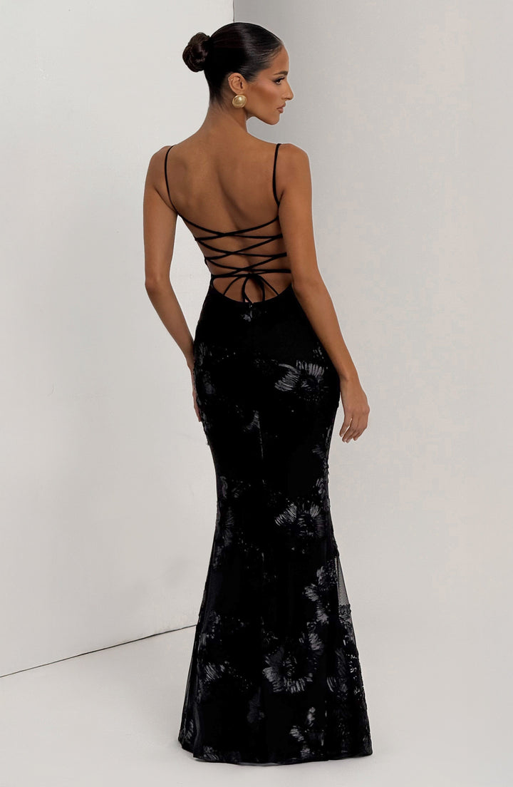 ANNA & CLAIRE BRISBANE | OPEN BACK MAXI DRESS FOR WOMEN