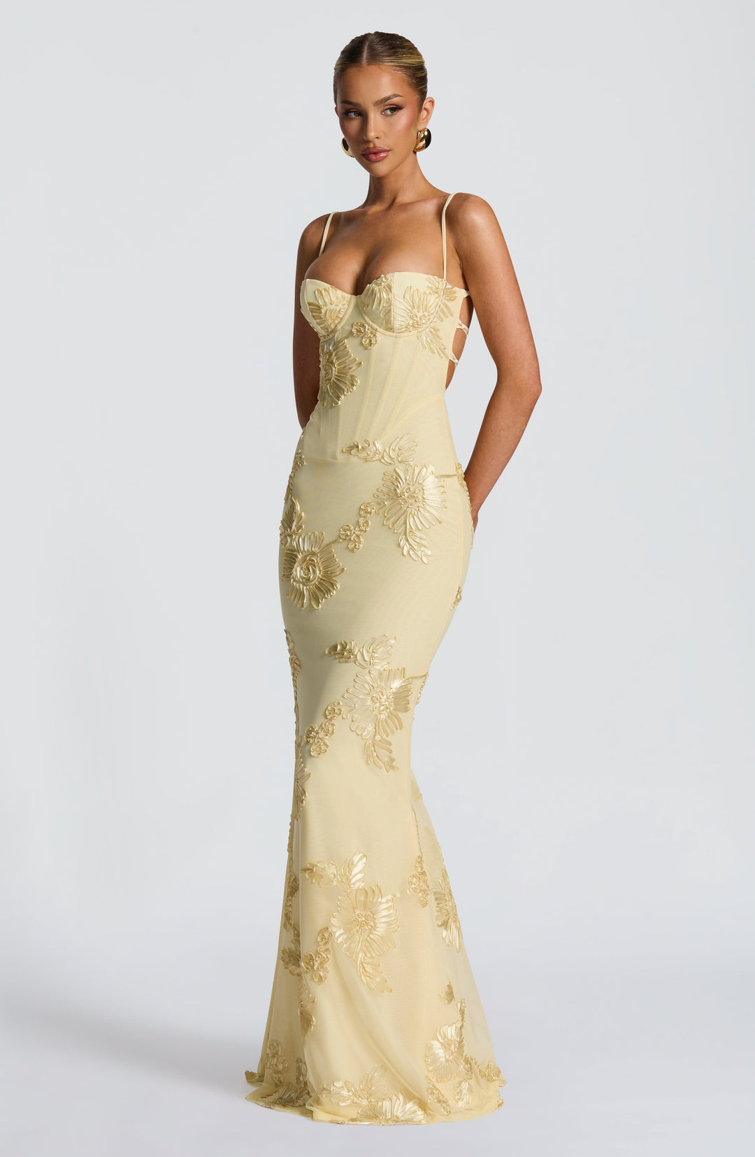 ANNA & CLAIRE BRISBANE | OPEN BACK MAXI DRESS FOR WOMEN