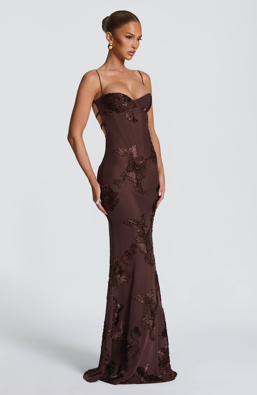 ANNA & CLAIRE BRISBANE | OPEN BACK MAXI DRESS FOR WOMEN
