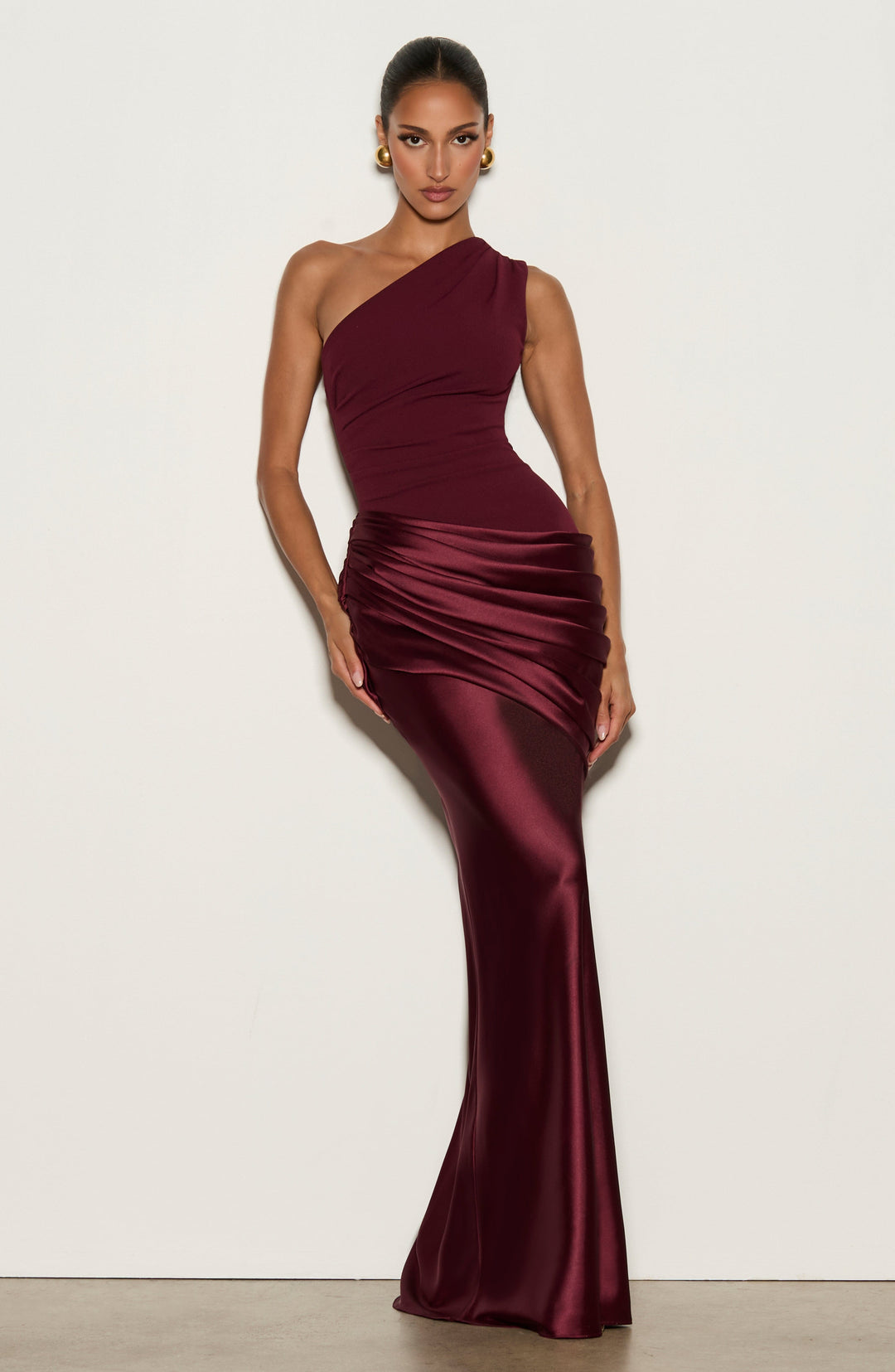 ANNA & CLAIRE BRISBANE | ONE SHOULDER MAXI DRESS FOR WOMEN