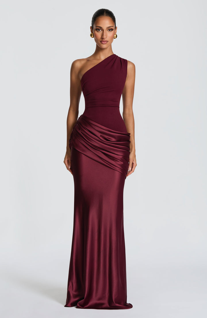 ANNA & CLAIRE BRISBANE | ONE SHOULDER MAXI DRESS FOR WOMEN