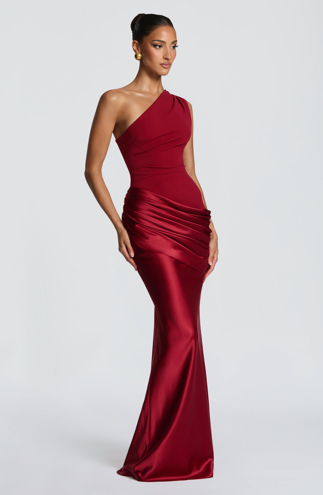 ANNA & CLAIRE BRISBANE | ONE SHOULDER MAXI DRESS FOR WOMEN