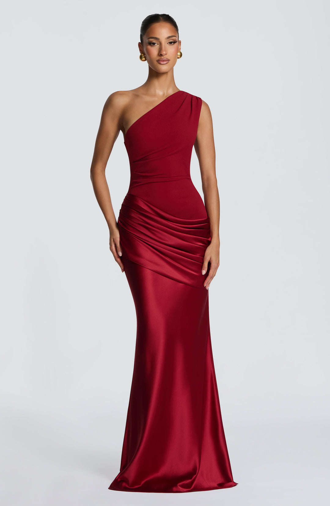 ANNA & CLAIRE BRISBANE | ONE SHOULDER MAXI DRESS FOR WOMEN